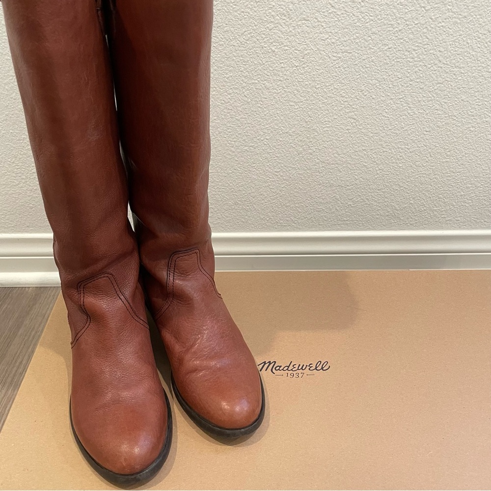 madewell • the archive boot mahogany brown